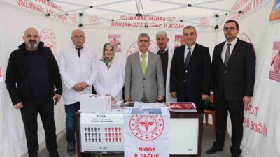 Niğde’de sigaranın zararlarına stantta dikkat çekildi