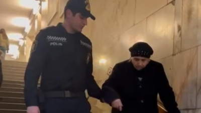 Azerbaycan Polisinden Örnek Davranış
