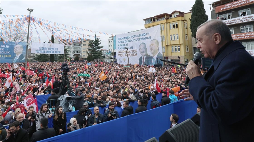 Cumhurbaşkanı Erdoğan, "(Emeklilerin bayram