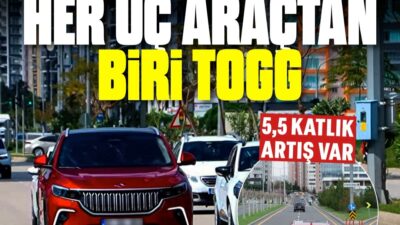 Her Üç Arabadan Biri TOGG