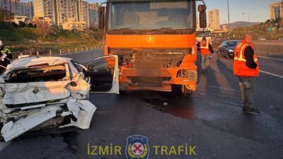 
Otoyol üzeri Menemen istikametine doğru