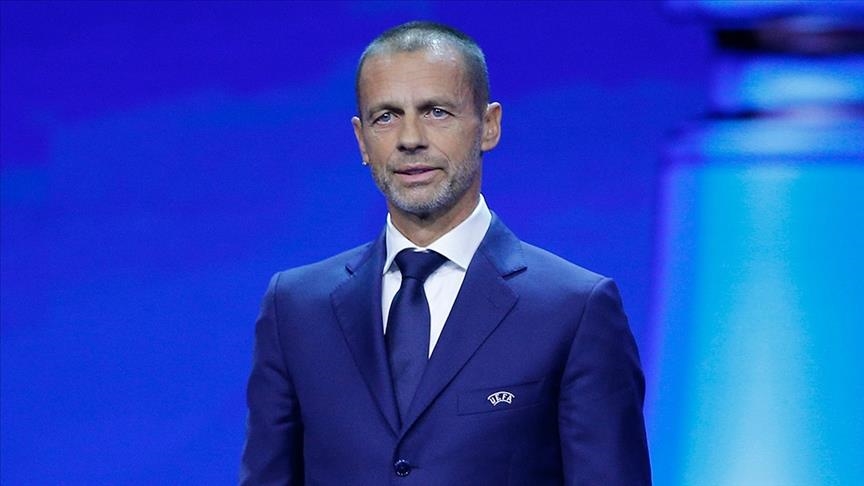 UEFA Başkanı Aleksander Ceferin,