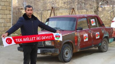 Azerbaycanlı Server Beşirli, "Yardım götürürken