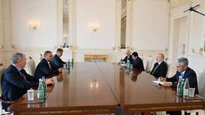 Azerbaycan Cumhuriyeti Cumhurbaşkanı İlham Aliyev,