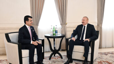 Azerbaycan Cumhuriyeti Cumhurbaşkanı İlham Aliyev,