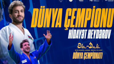 Azerbaycanlı judocu Hidayat Heydarov dünya şampiyonluğunu kazandı VİDEO