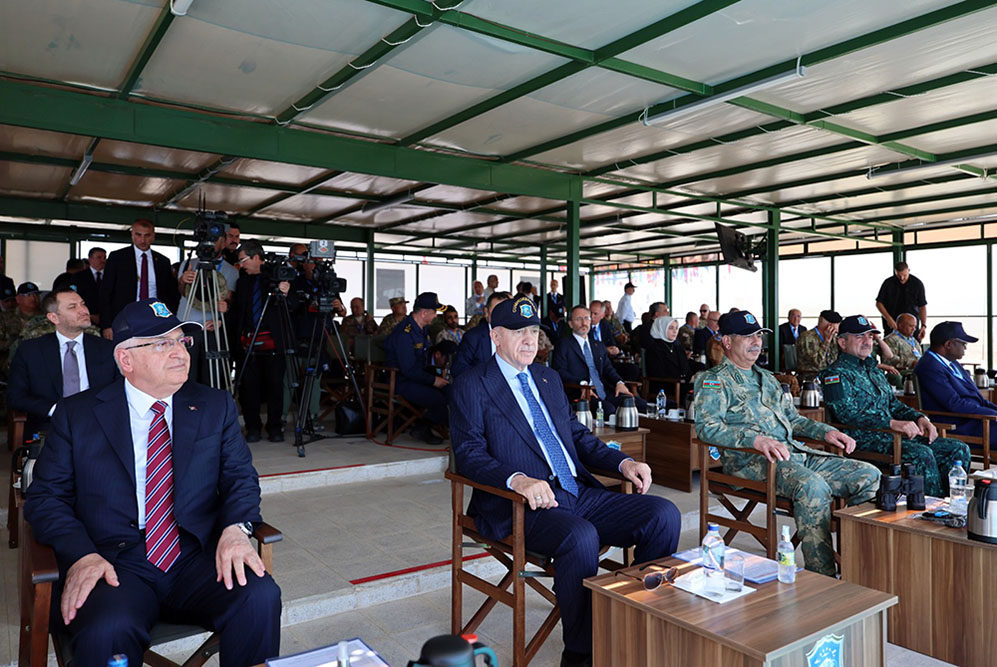 "Üst Düzey Gözlemci Günü"nde Türkiye Cumhuriyeti Cumhurbaşkanı Sayın Recep Tayyip Erdoğan ve Milli Savunma Bakanı Sayın Yaşar Güler konuşma yaptı.