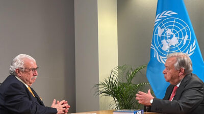 BM Genel Sekreteri Antonio Guterreş,