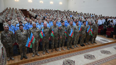 В Учебно-тренировочном центре Азербайджанской Армии