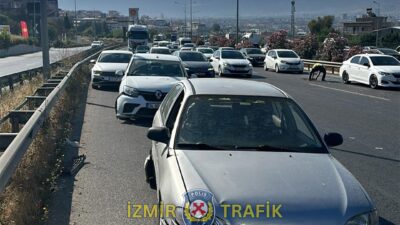Otoyol üzeri Bornova’dan Karşıyaka istikameti