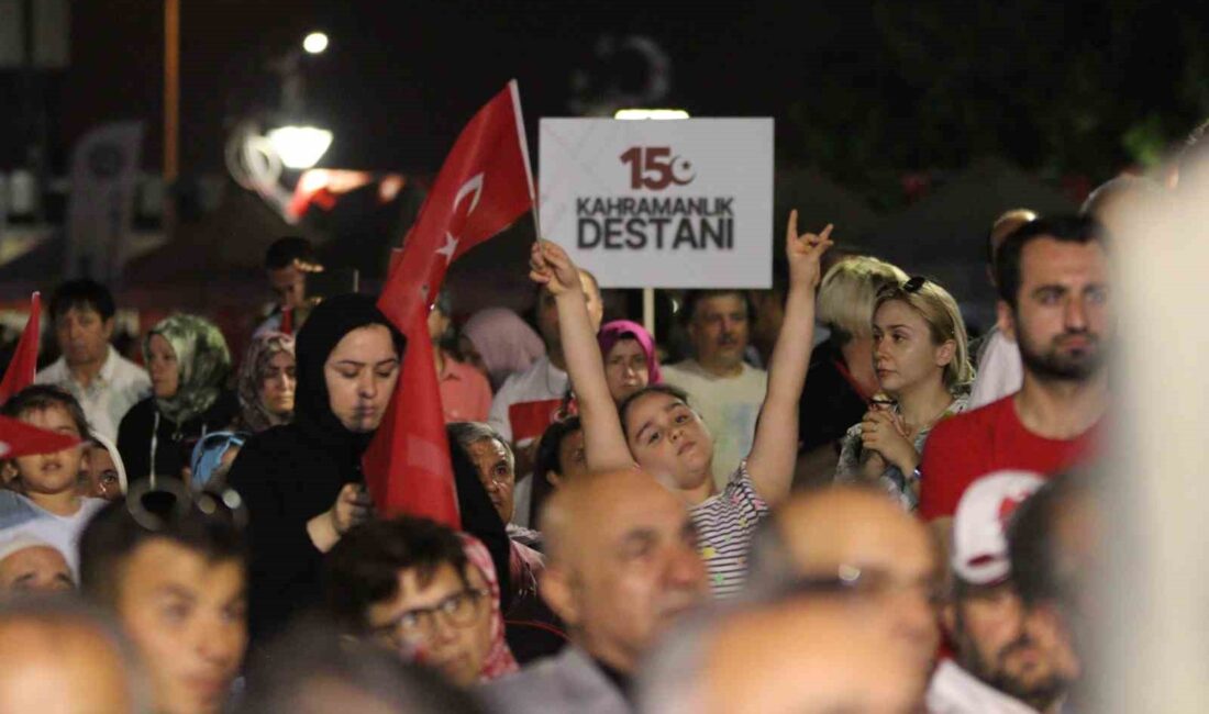 İzmir'de, 15 Temmuz Demokrasi