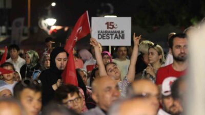 İzmir'de, 15 Temmuz Demokrasi ve