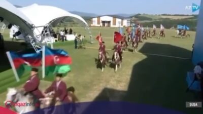 Şuşa’dan gurur verici görüntüler