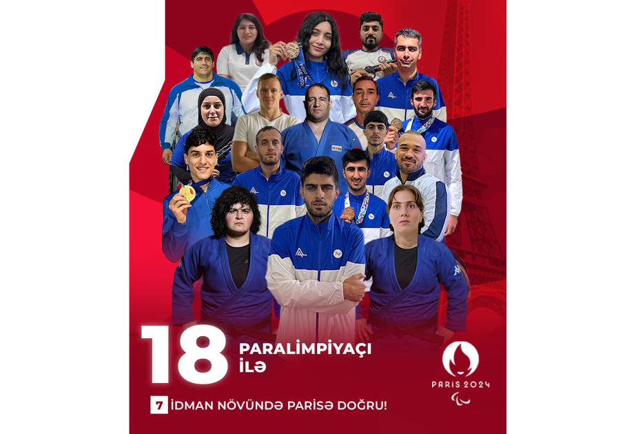 Azərbaycanın paralimpiya millisi “Paris-2024”