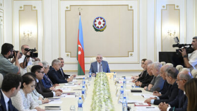 Avqustun 3-də Məzahir Pənahovun sədrliyi