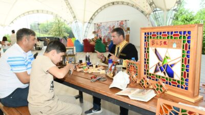 Laçın şəhər seyrəngahında ustad dərsləri, tamaşa nümayişləri