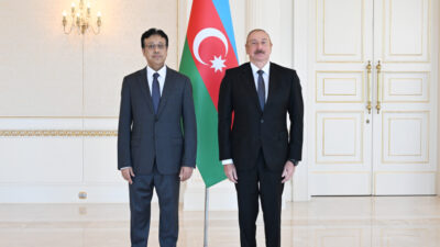 Azərbaycan Respublikasının Prezidenti İlham Əliyev