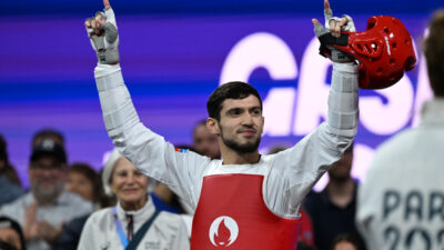 Azerbaycan tekvandocusu Paris Olimpiyatları’nda gümüş madalya kazandı