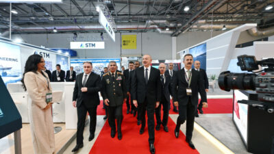 Prezident İlham Əliyev “ADEX-2024” və “Securex Caspian” sərgiləri ilə tanış olub