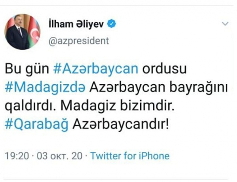 2020-ci il sentyabrın 27-də