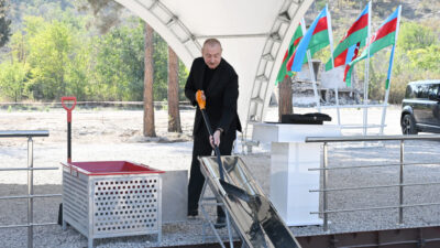 Azerbaycan Cumhuriyeti Cumhurbaşkanı İlham Aliyev,