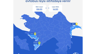 Bakıdan Laçına müntəzəm avtobus reysi istifadəyə veriləcək