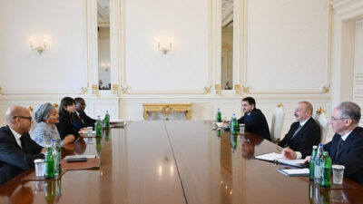 Azərbaycan Respublikasının Prezidenti İlham Əliyev