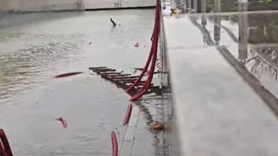 Sabunçu ilçesinde su basmasına maruz