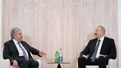 Azərbaycan Respublikasının Prezidenti İlham Əliyev