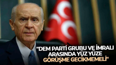 MHP Genel Başkanı Devlet Bahçeli