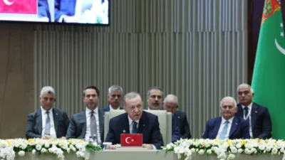 Cumhurbaşkanı Recep Tayyip Erdoğan, Bişkek'teki