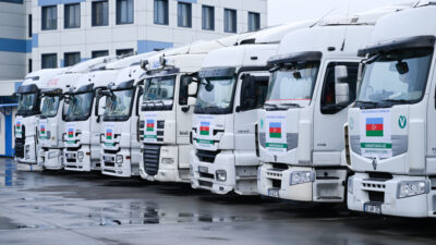 Azərbaycan Suriyaya humanitar yardım göndərib