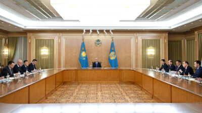 Qazaxıstan Prezidenti Kasım-Jomart Tokayev Aktau