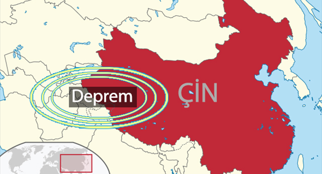 7,1'lik depremle sarsılan #Çin'in