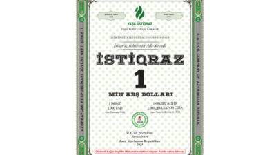 SOCAR “yaşıl istiqraz”ların buraxılışına başlayır