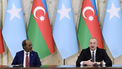 Azərbaycan və Somali prezidentləri mətbuata bəyanatlarla çıxış ediblər