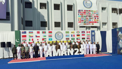 Hərbi dənizçilərimiz “AMAN-25” çoxmillətli təlimi və dialoqunda iştirak edir