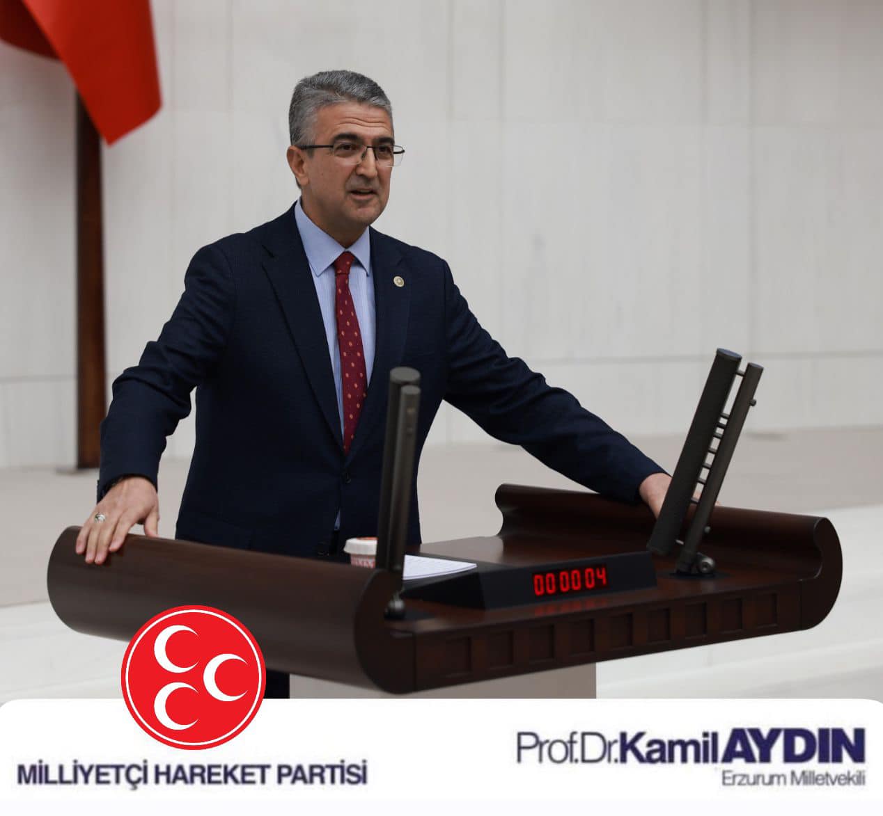 MHP Erzurum Milletvekili Prof. Dr. Kamil Aydın’ın MHP Grubu Adına Konuştu.