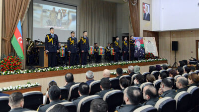 Vətən müharibəsi şəhidlərinin xatirəsinə həsr olunan anım mərasimi keçirilib