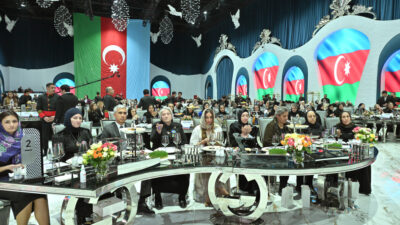 Arzu Əliyeva şəhid anaları ilə birgə iftar məclisində iştirak edib