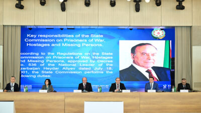 “Azərbaycan Respublikasında itkin düşmüş şəxslərin axtarışı üzrə qiymətləndirmə hesabatı”nın təqdimat mərasimi keçirilib