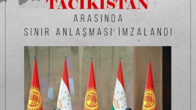 Kırgızistan Cumhuriyeti ile Tacikistan Cumhuriyeti “Kırgız-Tacik Devlet Sınırına İlişkin Anlaşma” bugün imzalandı.