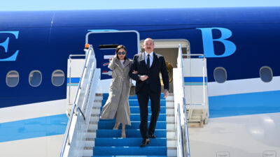 Azərbaycan Prezidenti İlham Əliyev Türkiyəyə işgüzar səfərə gəlib