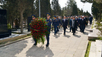 Şəhid pilotlarımızın xatirəsi ehtiramla yad edilib