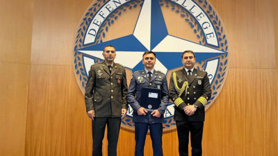 Hərbi qulluqçumuz NATO Müdafiə Kollecinin Regional Əməkdaşlıq kursunu uğurla başa vurub