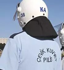 Polislerin Kask Numaralarını Siyah Bant İle Kapatması Gündemde..!