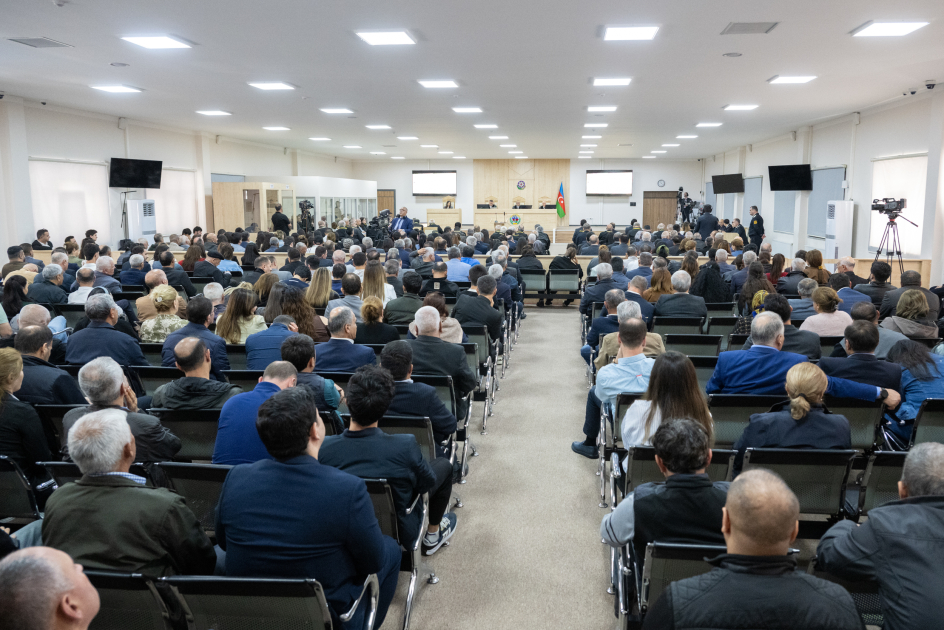 Məhkəmədə Şuşanın Ermənistan tərəfindən işğal edilməsinə qədər baş vermiş hadisələrlə bağlı sənədlər tədqiq olunub