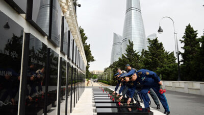 Bakıda Azərbaycan və Qazaxıstan hərbi nümayəndə heyətləri görüşüb
