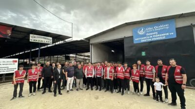 Ülkü Ocakları İzmir İl Başkanlığı’ndan Ödemiş’e “Hayvancılık Öğretim Merkezi”