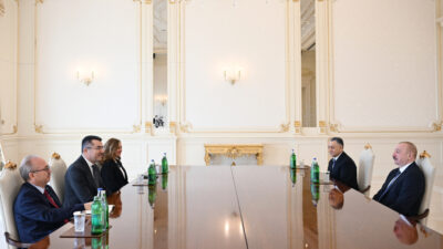 Prezident İlham Əliyev Türkiyə Milli Təhlükəsizlik Şurasının Baş katibini qəbul edib